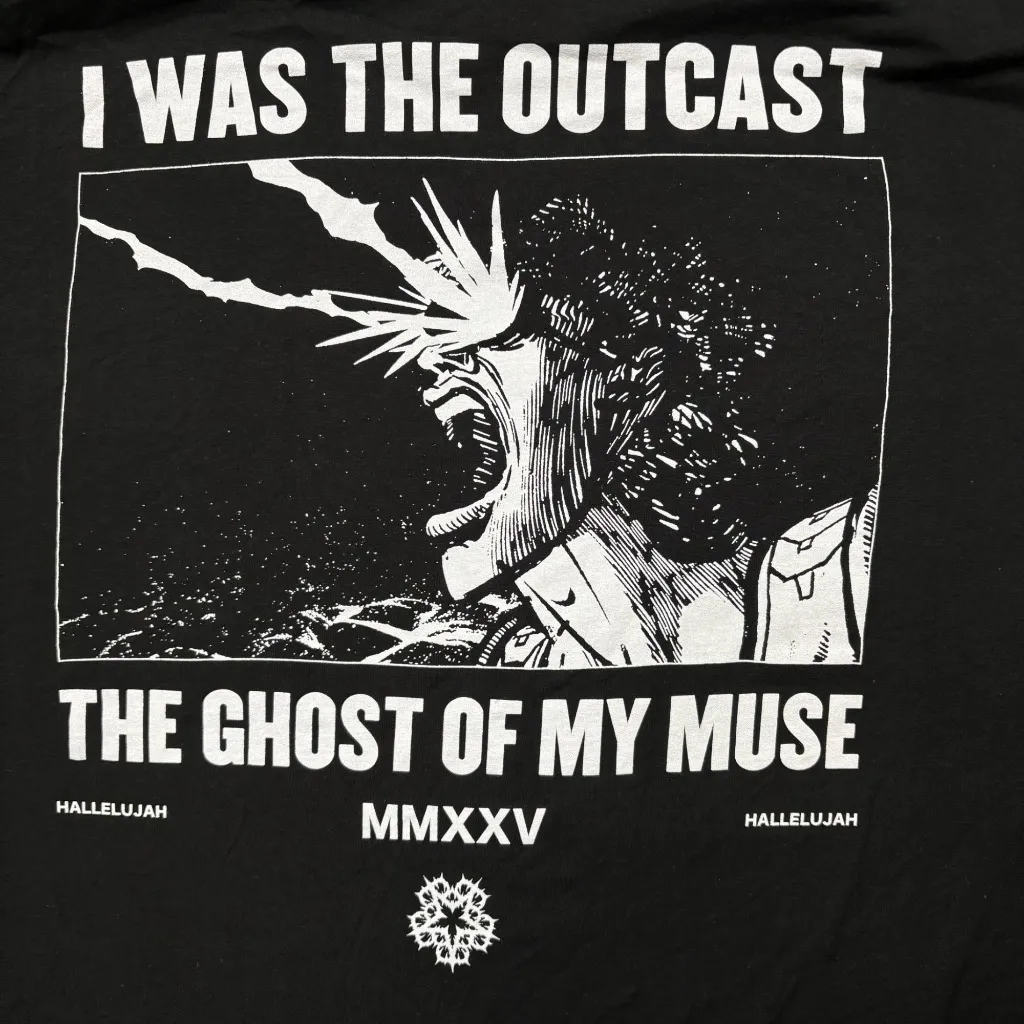 Black Veil Brides Hallelujah I Was the Outcast Rock Band T-Shirt Size 2X - Image 3