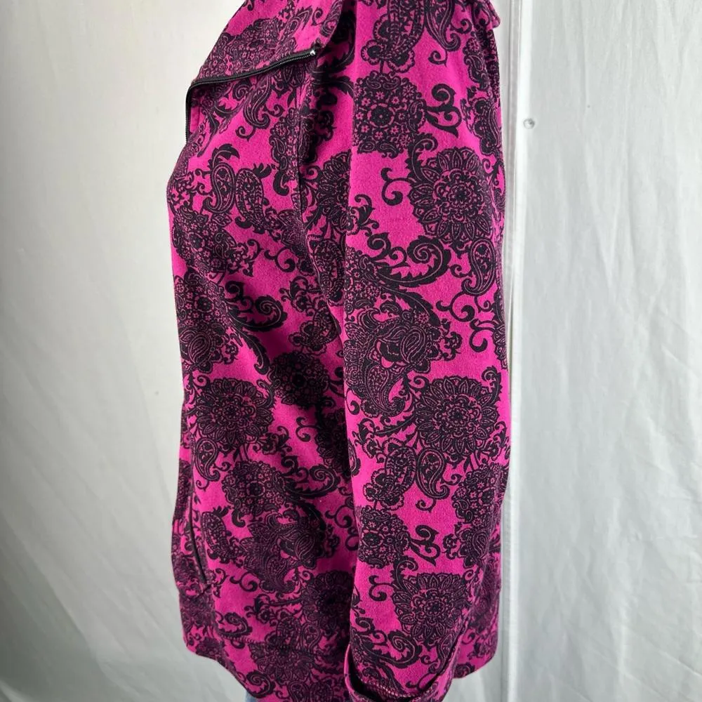 Beautiful Kim Rogers Zip Up Size‎ L Pink Size L - Image 6