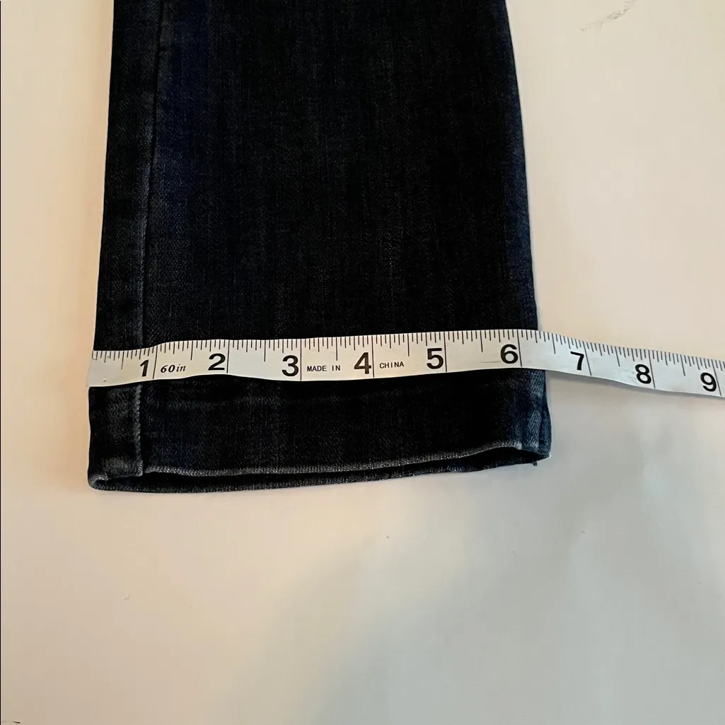 Pilcro and the Letterpress Anthropologie High Rise Denim Legging Pull On Size 28 - Image 8