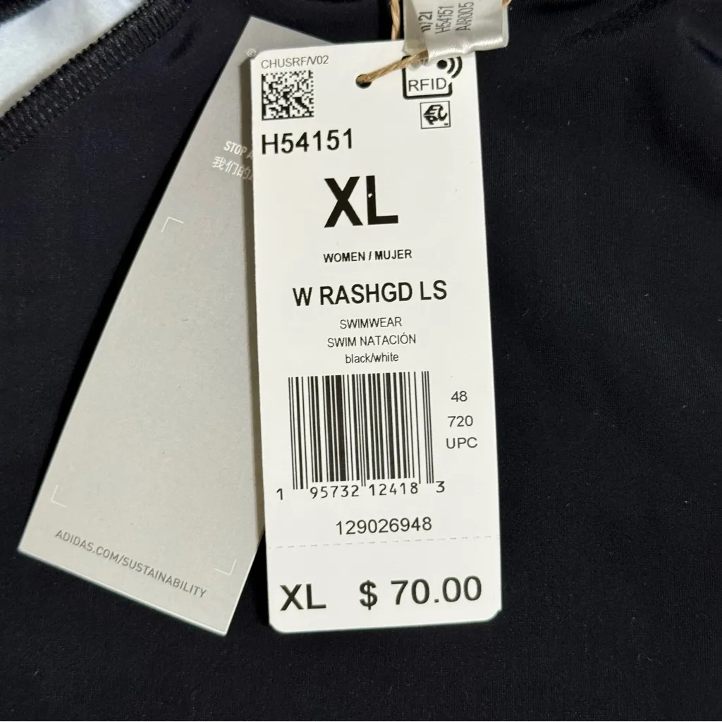 Adidas Women’s Long Sleeve Rashguard Jacket - Image 14