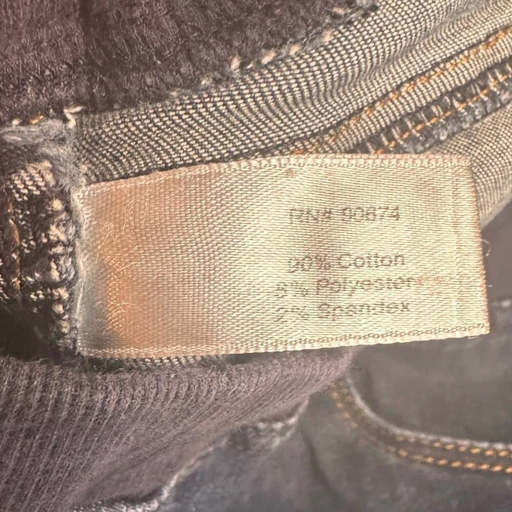 Boston Proper Elastic Waist Band Pull On Tapered Jeans Size 8 - Image 6