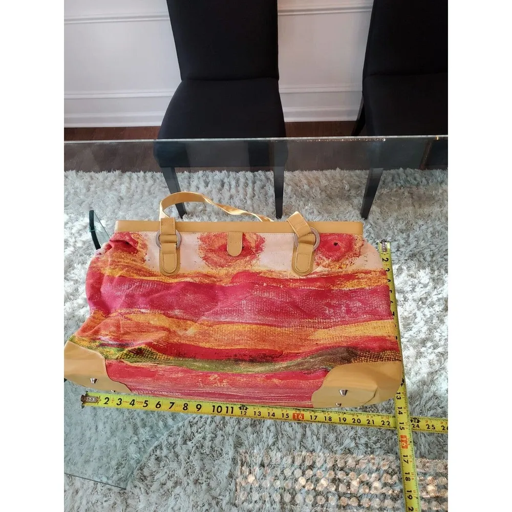 Flavia's Women's Multicolor Polyester Cross Body Stylish Overnight Bag - Image 9