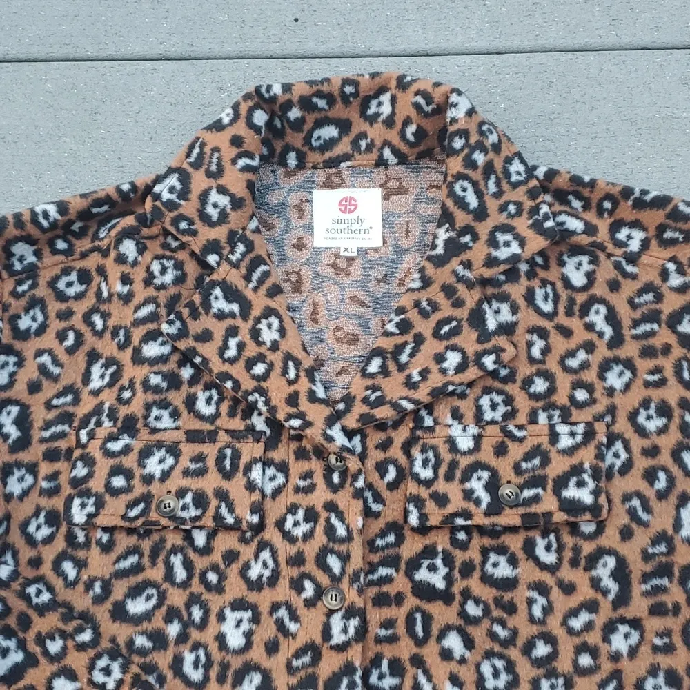 NWT Simply Southern Animal Print Shacket - Image 2