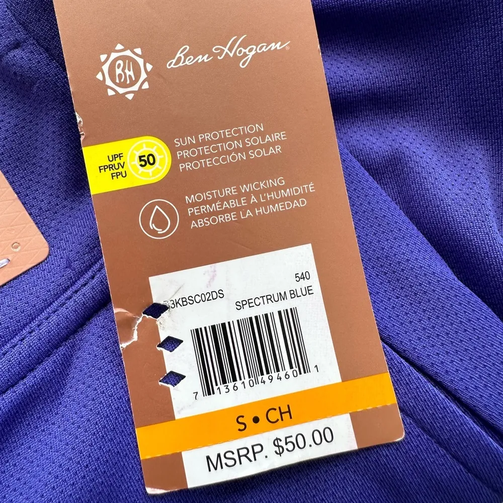 Ben Hogan Ventilated Golf Skort in Purple Size Small NWT Tummy Control Skirt - Image 9
