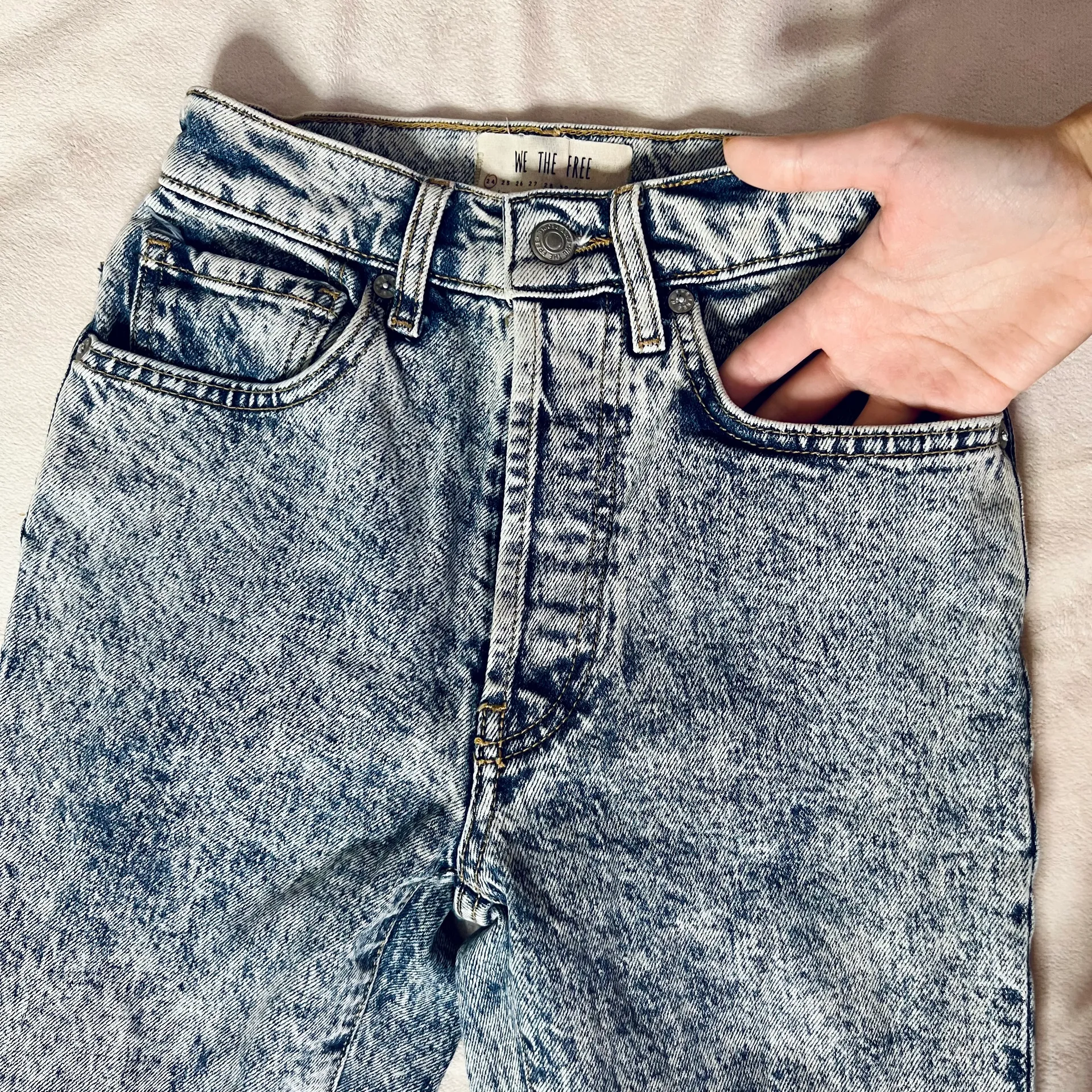 Mineral Wash  Skinny Jeans - Image 6