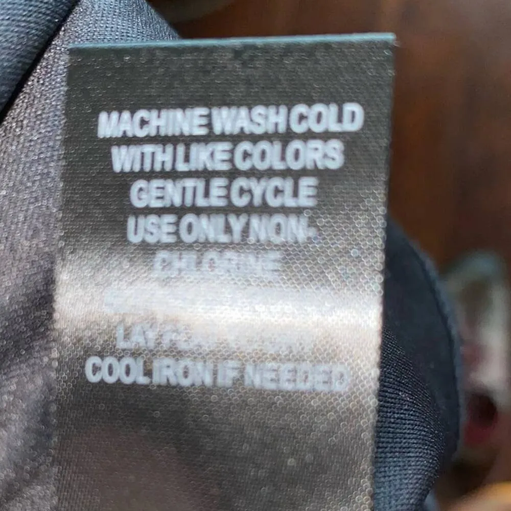 Torrid Lace overlay 3/4 length sleeve shirt with elastic waist size 5X Black - Image 6