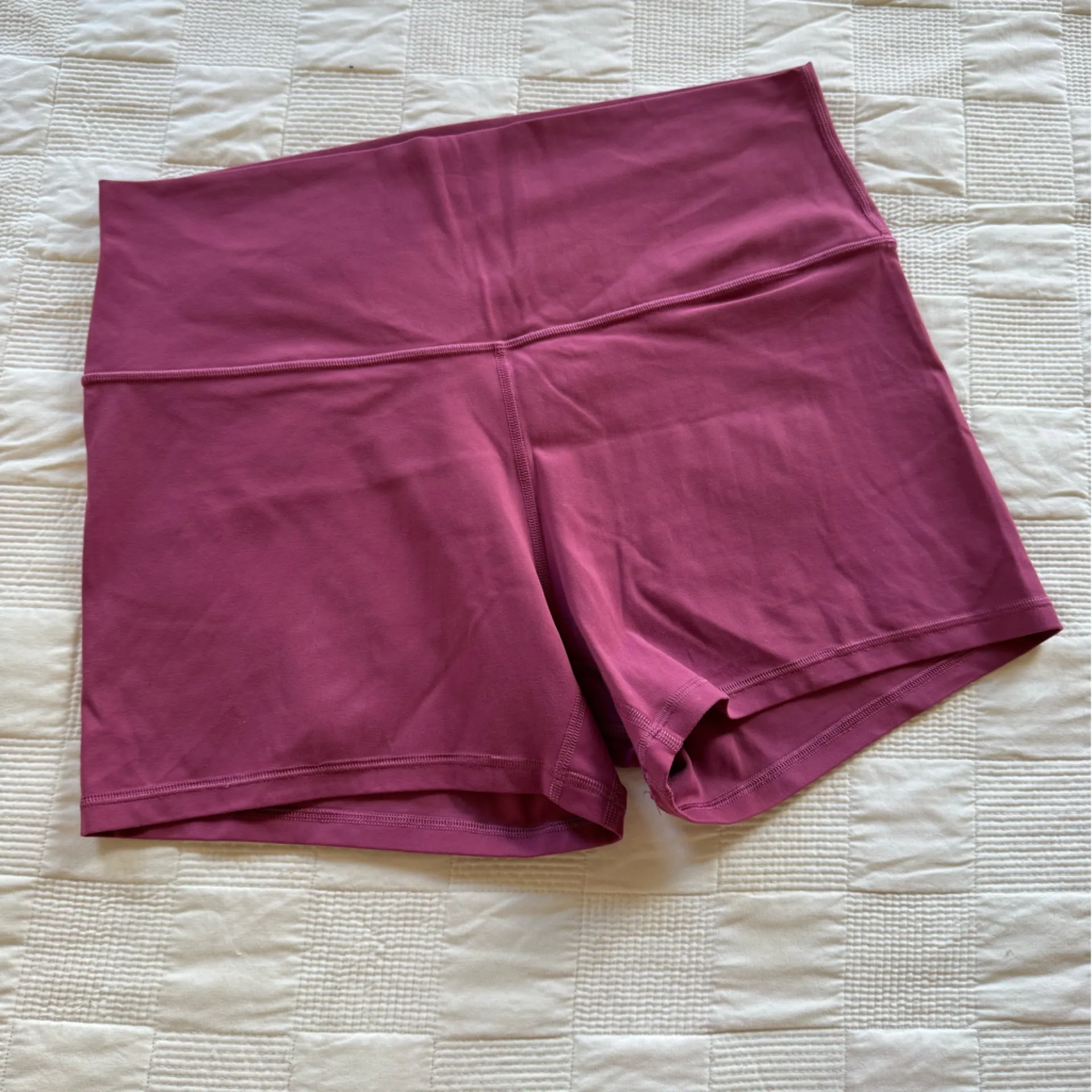 Lululemon Align High Rise Short size 14 washed mauve - Image 3