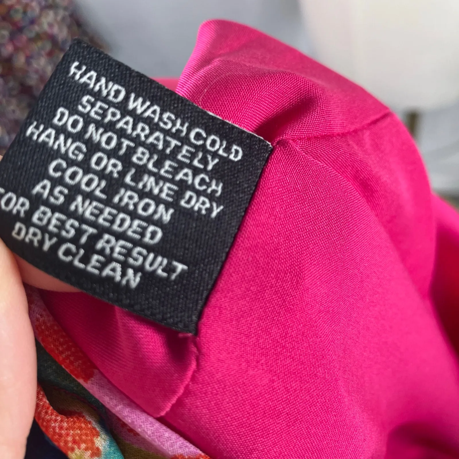 W118 by Walter‎ Baker Maxi Dress Large Multicolor Floral Sleeveless Lined - Image 9