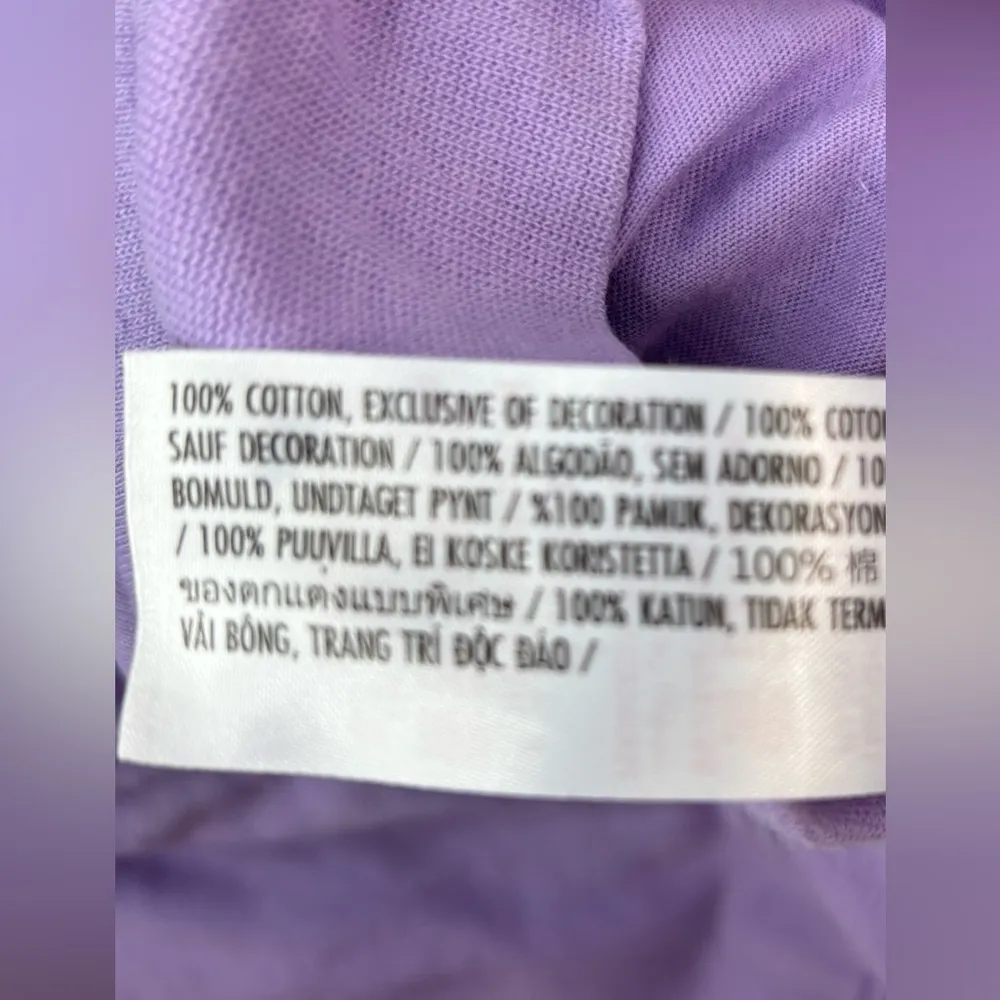 Disney M Embroidered Mickey Marching Disneyworld Hoodie Purple Sweatshirt - Image 7