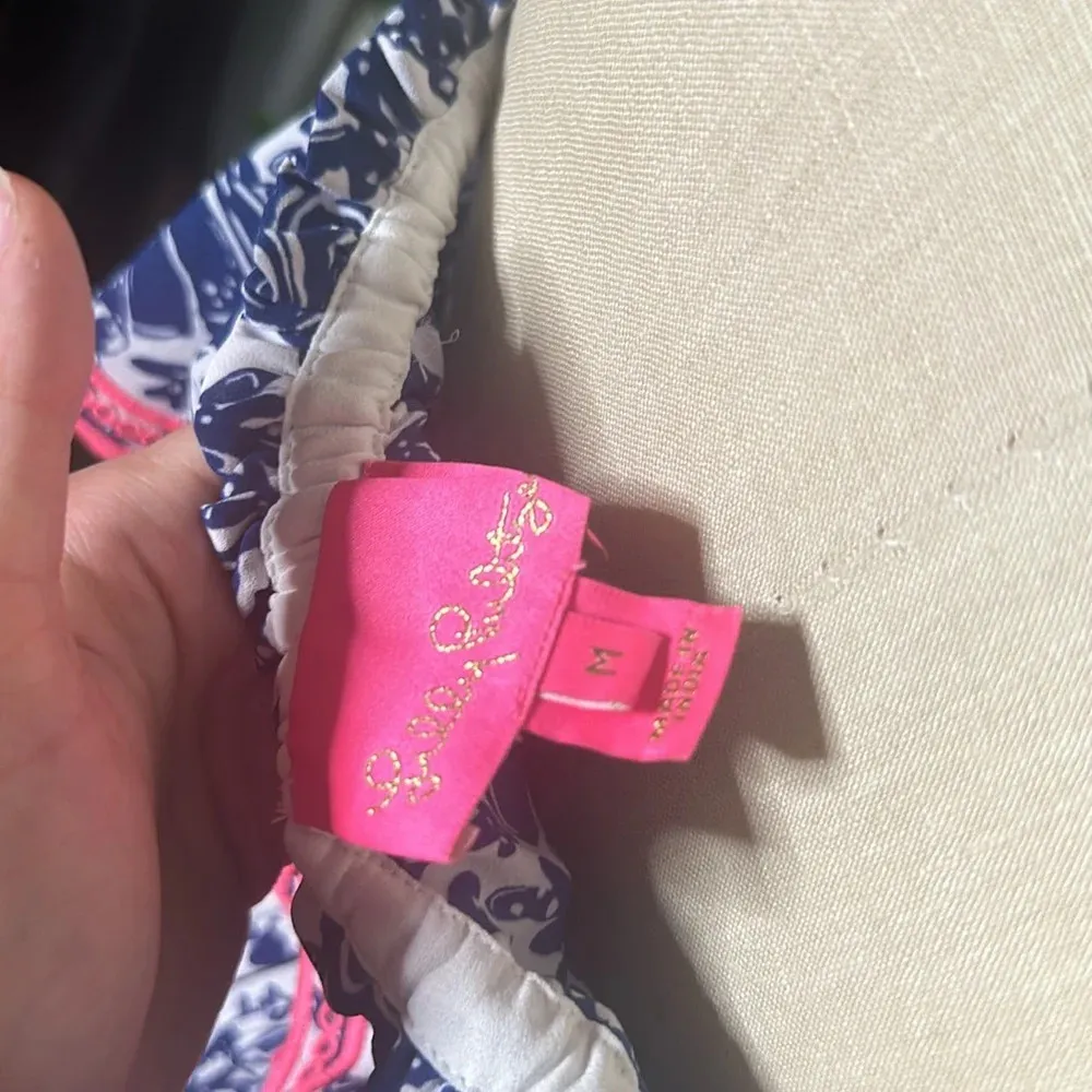 Lilly Pulitzer Adia Ruffle Maxi Sundress Oyster Bay Blue Krillin It - Image 8