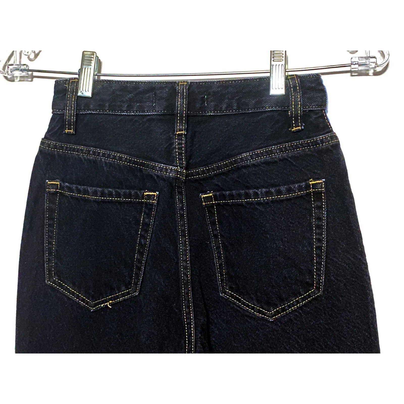 Pacsun 90s Boyfriend Two Tone Jeans Womens 22 Contrast Y2K Colorblock Retro Boho - Image 4