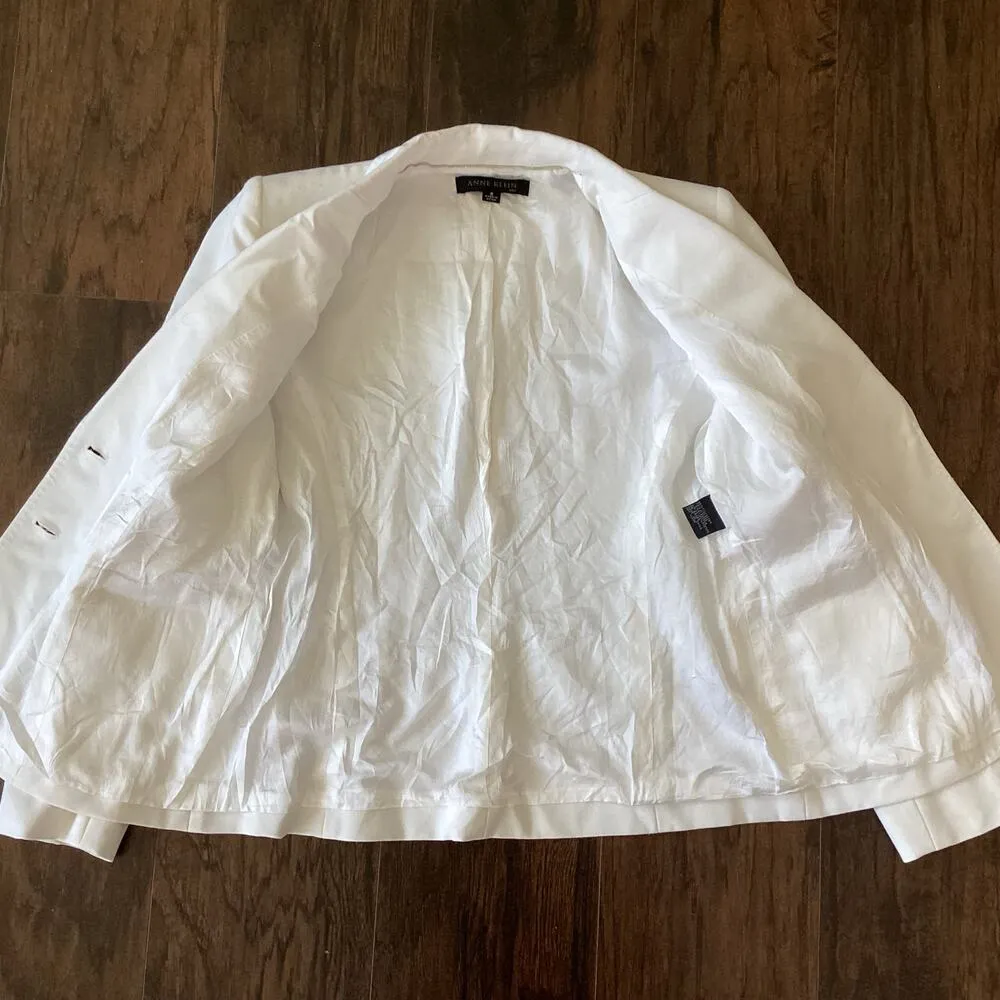 Anne Klein White Blazer - Image 5