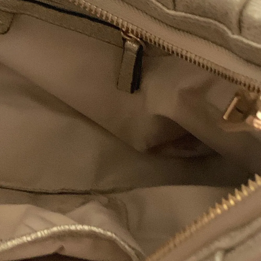 INC International Concepts Bag Purse KJ Gold Hobo Crescent Medium Handbag Bag - Image 10