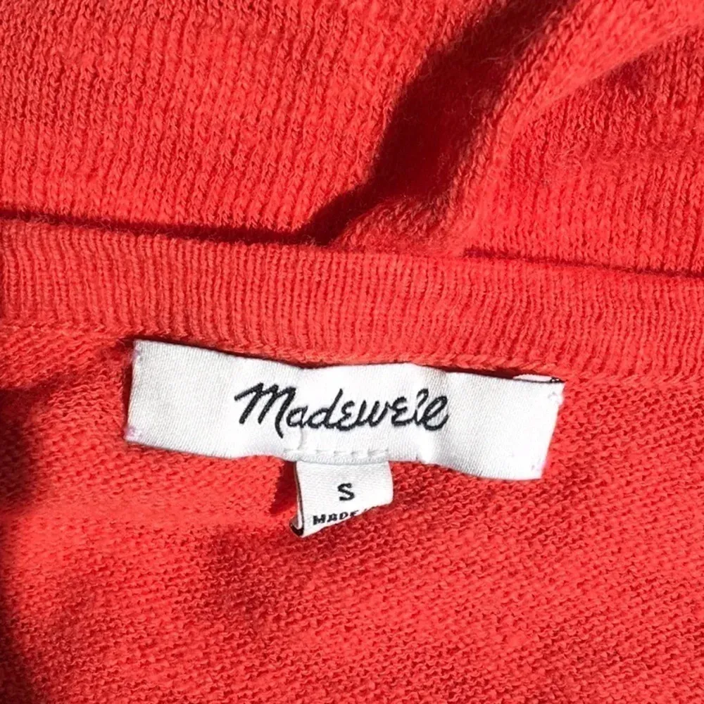 Madewell Open Front Pocket Slub Cardigan Sweater - Image 5