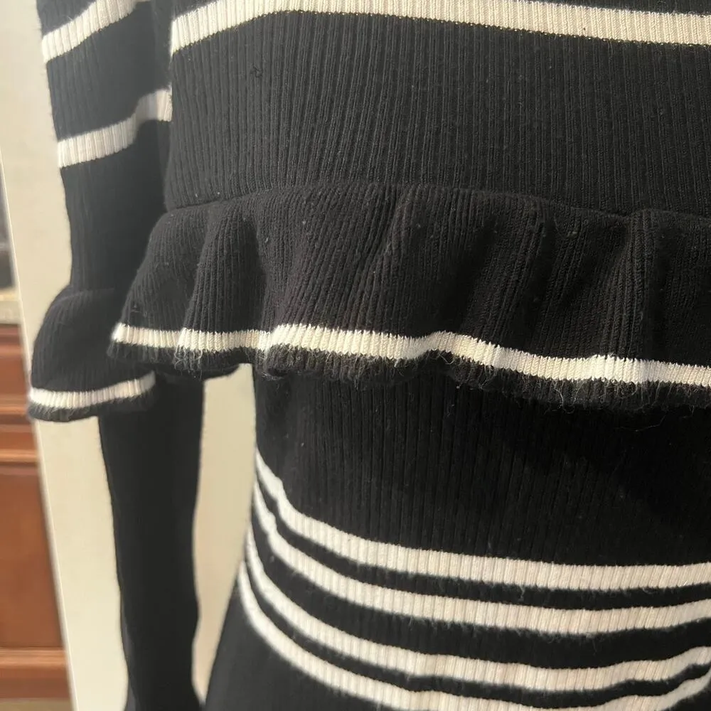 Venus Women's Cold Shoulder Sweater Dress Size L - Image 5