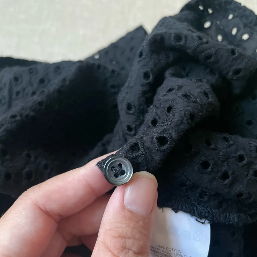 Madewell Eyelet Bell-Sleeve Shirt - Image 10