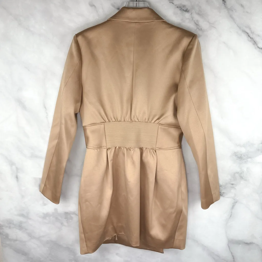 House of CB Allonia Corset Blazer Jacket Long Sleeved Dress Sexy Retro Glam L+ - Image 9