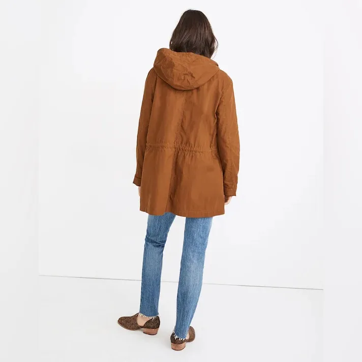 Madewell Anorak Raincoat Size XS Anorak Raincoat Water Resistant Utility - Image 2