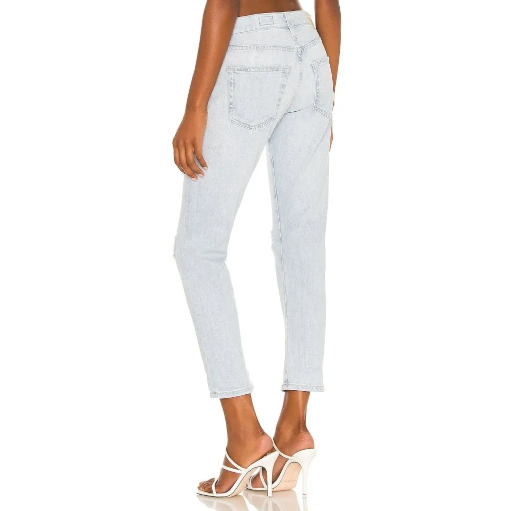 NWT Adriano Goldschmied AG Ex-Boyfriend Slim in Premiere Destroyed Jeans 29 - Image 4