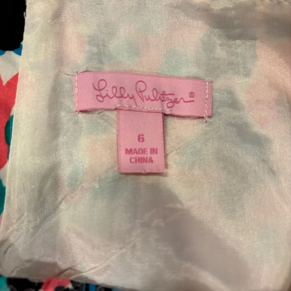 LILLY PULITZER Y2K Bright Pink/Multi Floral Sequin
Mini Skirt, Women’s Size 6 - Image 10