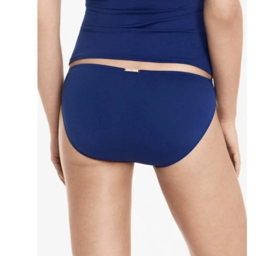 Ralph Lauren Women's Sapphire Blue Hipster Bikini Swim Bottom Size 16 - Image 2