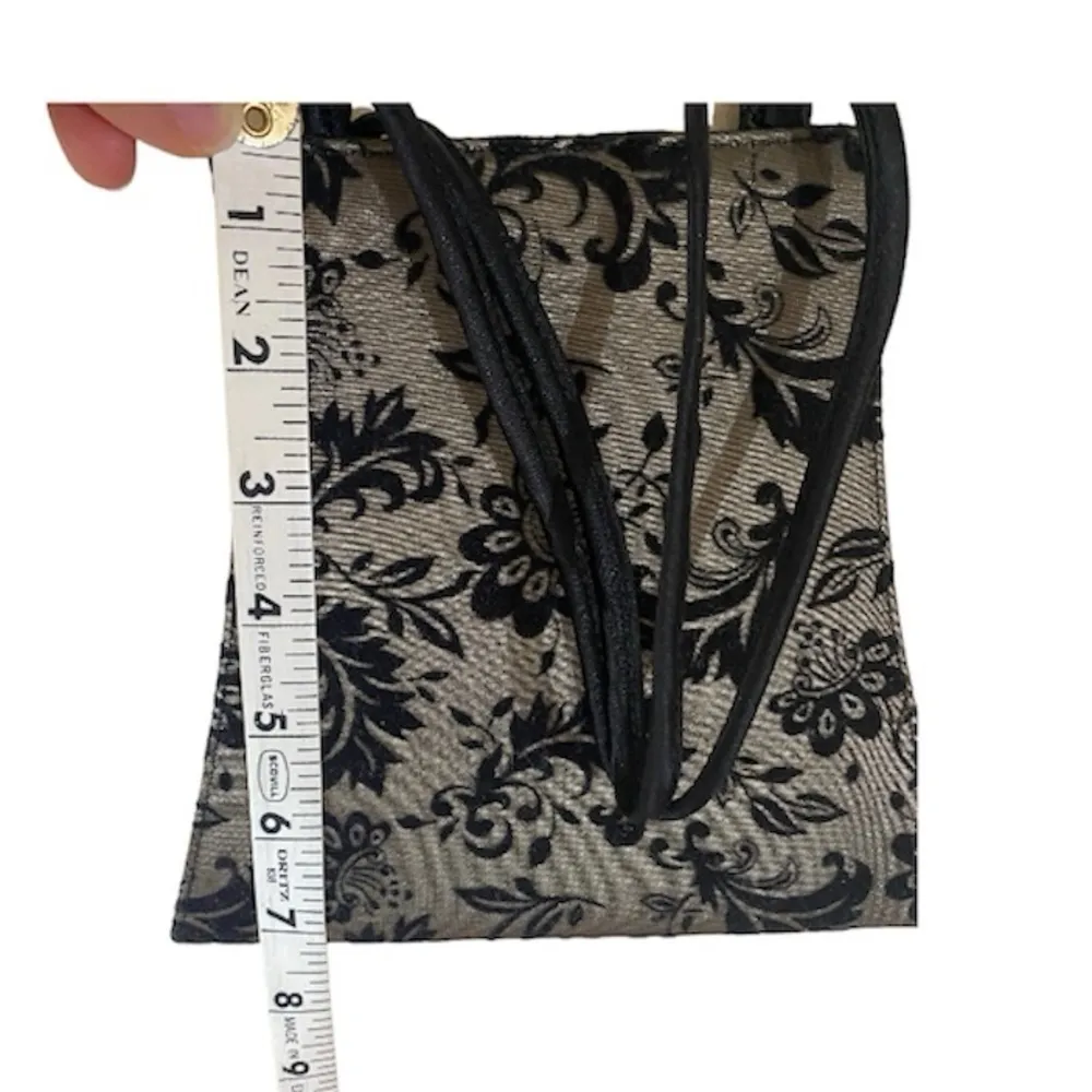 Black Lace Vintage Evening Bag Crossbody Shoulder - Image 5