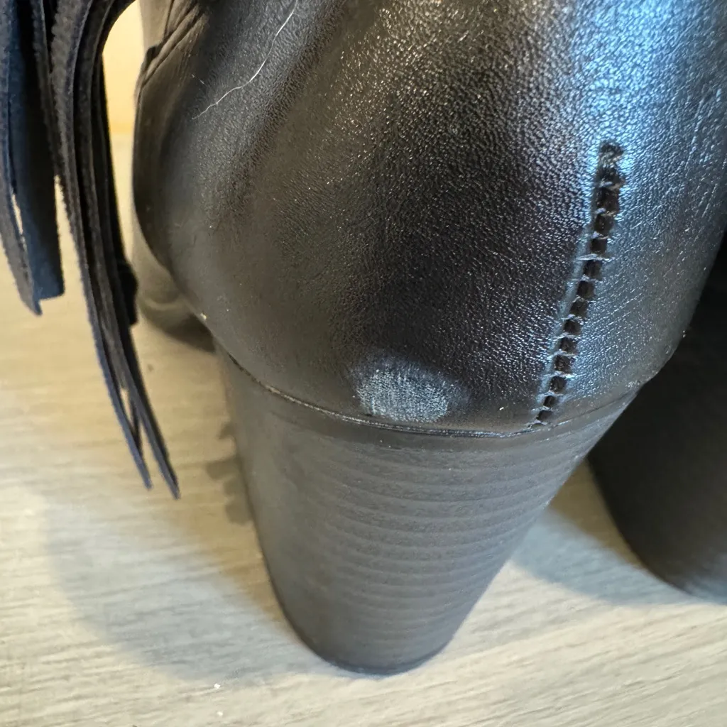 Wild Fable  Women's Cordette Fringe Western‎ Bootie Sz 8 - Image 4