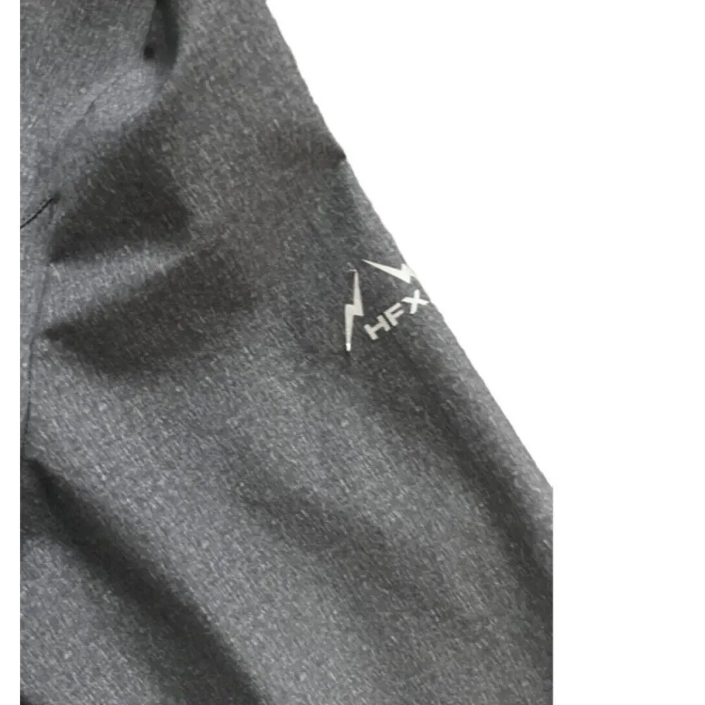 HFX Lightweight Softshell Running Outdoor Rain Jacket Dark Gray Size M Size M - Image 4