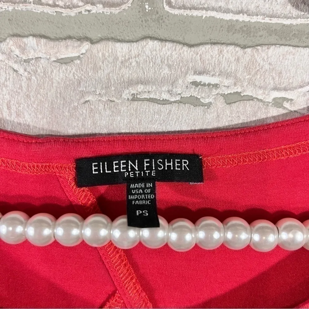 Eileen Fisher Wide Neck K/L Sleeveless Dress Size PS - Image 8