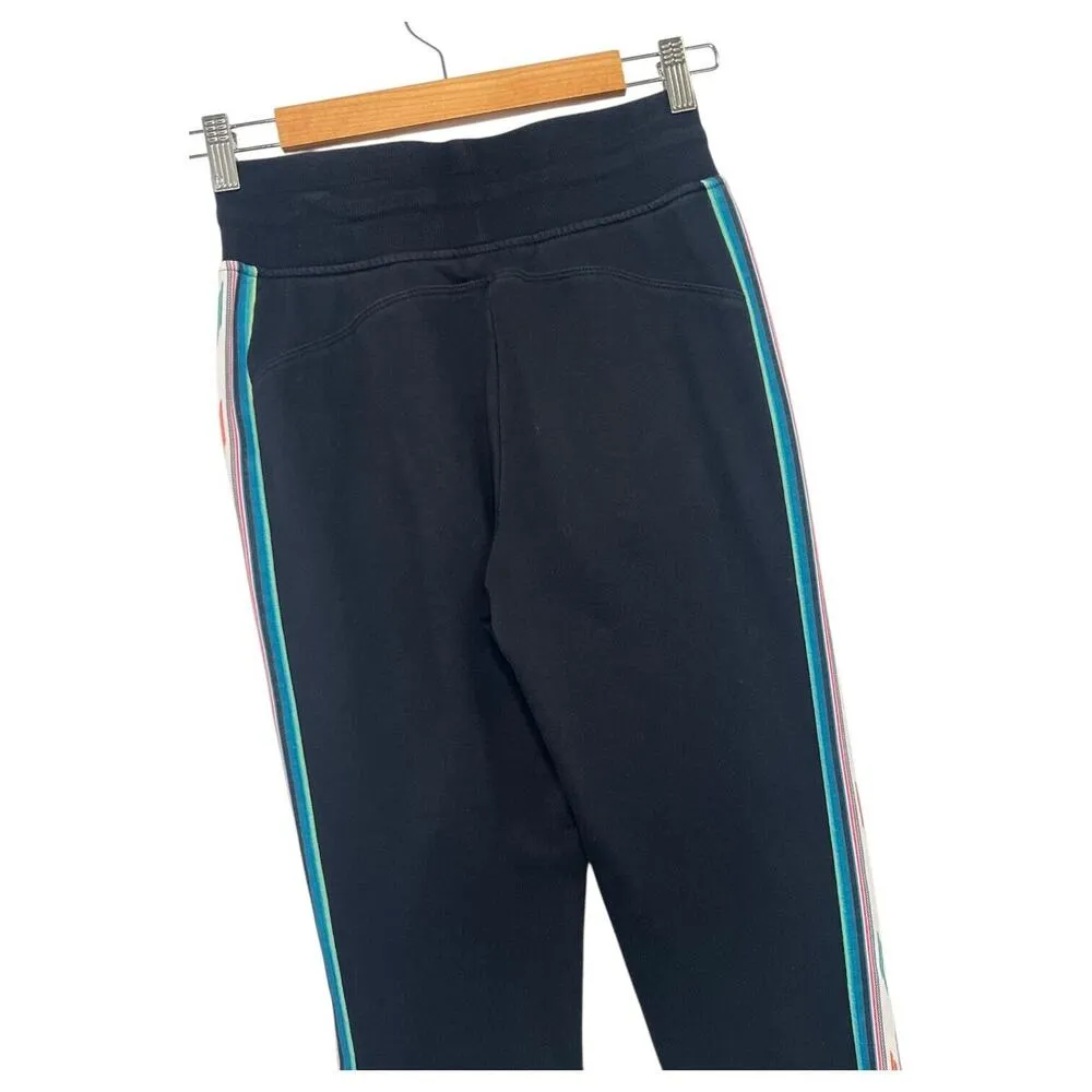 Lauren Ralph Lauren Joggers Womens Extra Small Black French Terry Logo LRL Size XS - Image 7