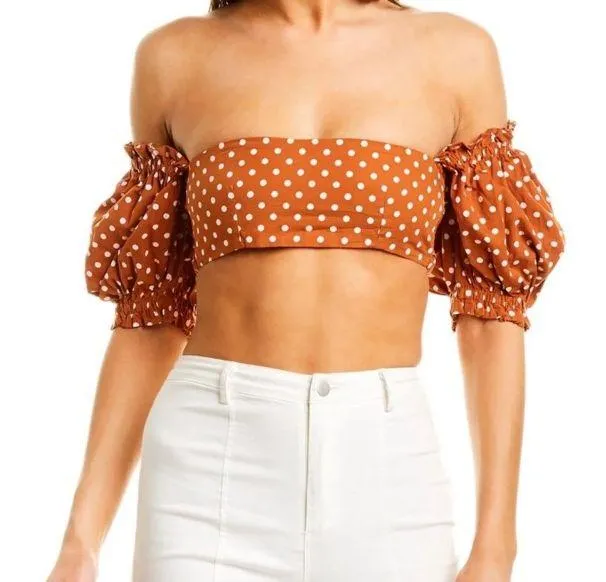 We Wore What Reworked Cropped Coco Bran - Image 2