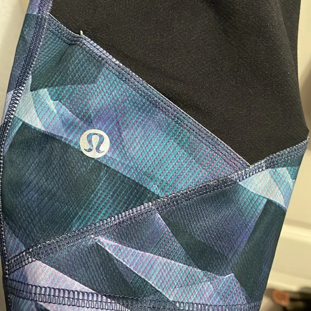 Lululemon Pace Rival Crop in Pretty Prism Multi - Image 6
