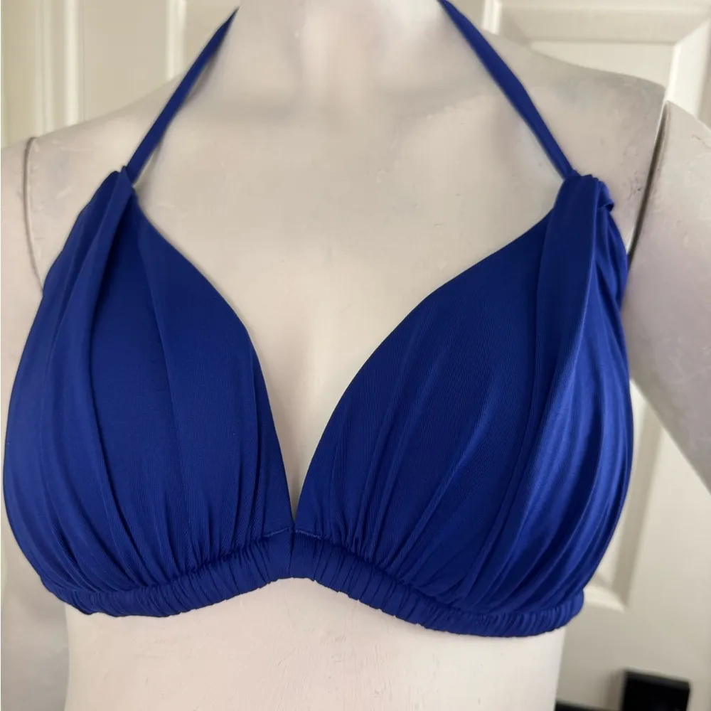 Blanca womens Island Goddess Halter Triangle Swimsuit Top Size 6. - Image 4