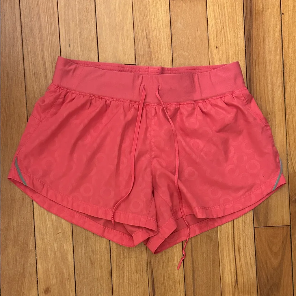 Nike Pink Circular Patterned Shorts - Image 2