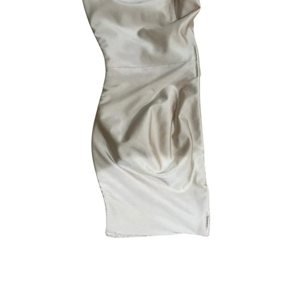 Natori Adapt Bandeau Underwire Bra Cafe Women Size 34D Strapless Lace - Image 3