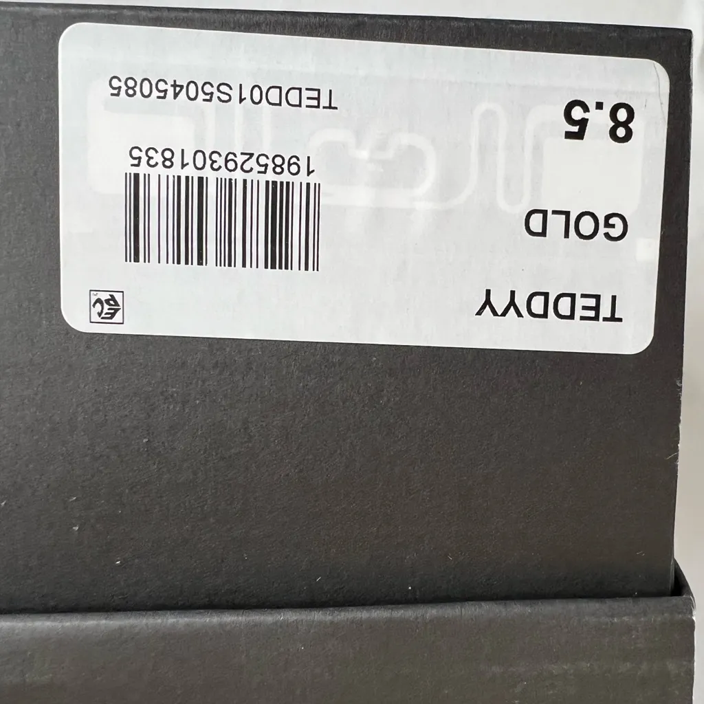 Betsey Johnson Teddyy Floral Western Boot, Gold. Sz 8.5, NIB - Image 10