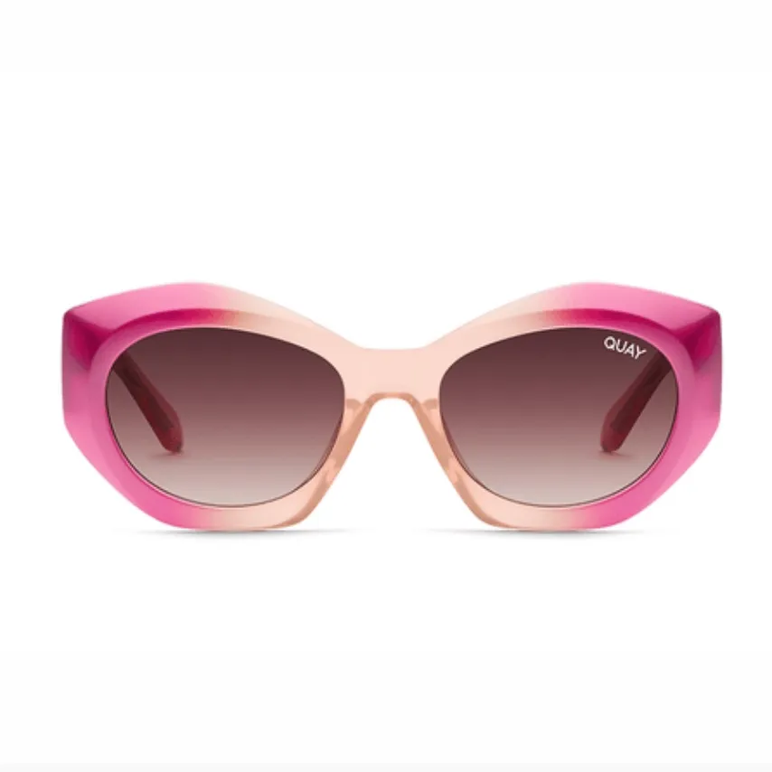 QUAY AUSTRALIA PINK OMBRE SUNGLASSES - Image 3