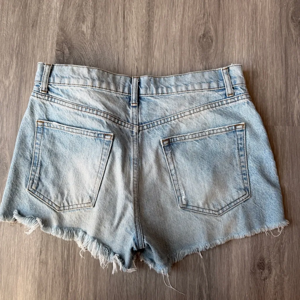 Reformation Dixie High Rise Shorts Size 25 - Image 4