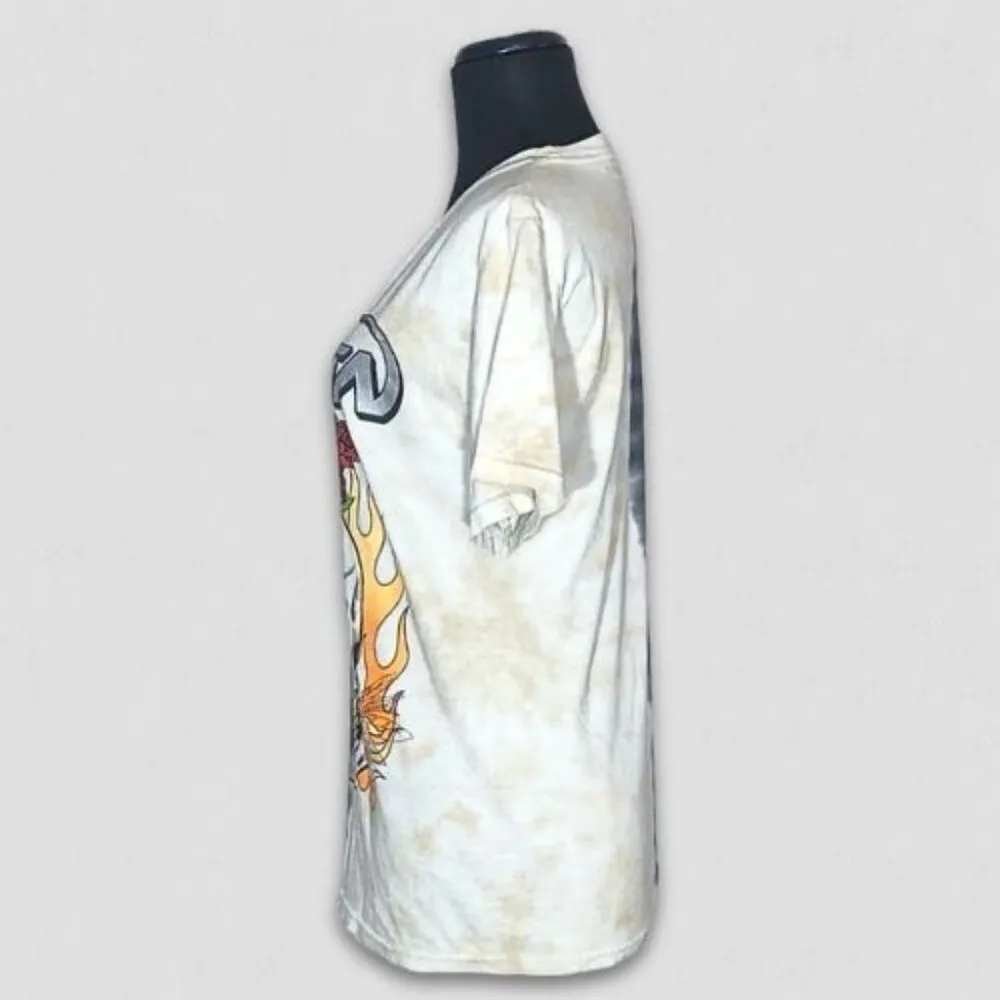 Y2K Grunge Poison Band Graphic Tee Split - Image 3