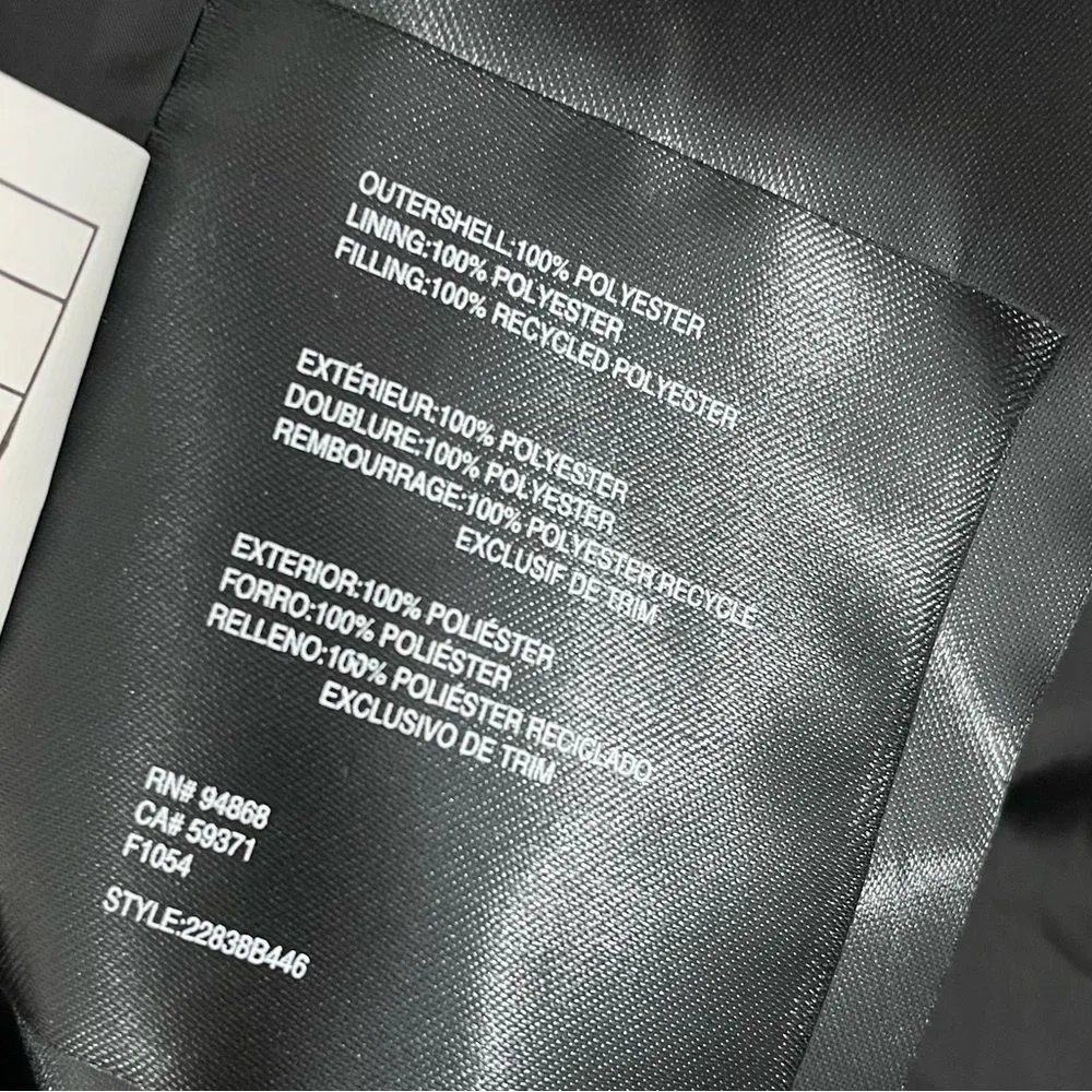 Bernardo NWT Anthropologie  Wrap Puffer‎ Jacket Plus Size 1X Black Belted Coat - Image 12