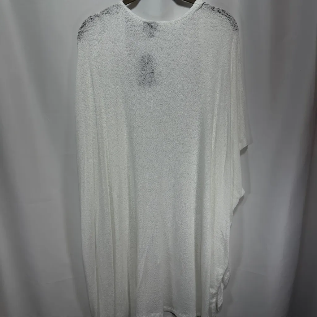 NWT Torrid Slub Hacci Open Front Cocoon Cardigan  - Cloud Dancer 3x - Image 8