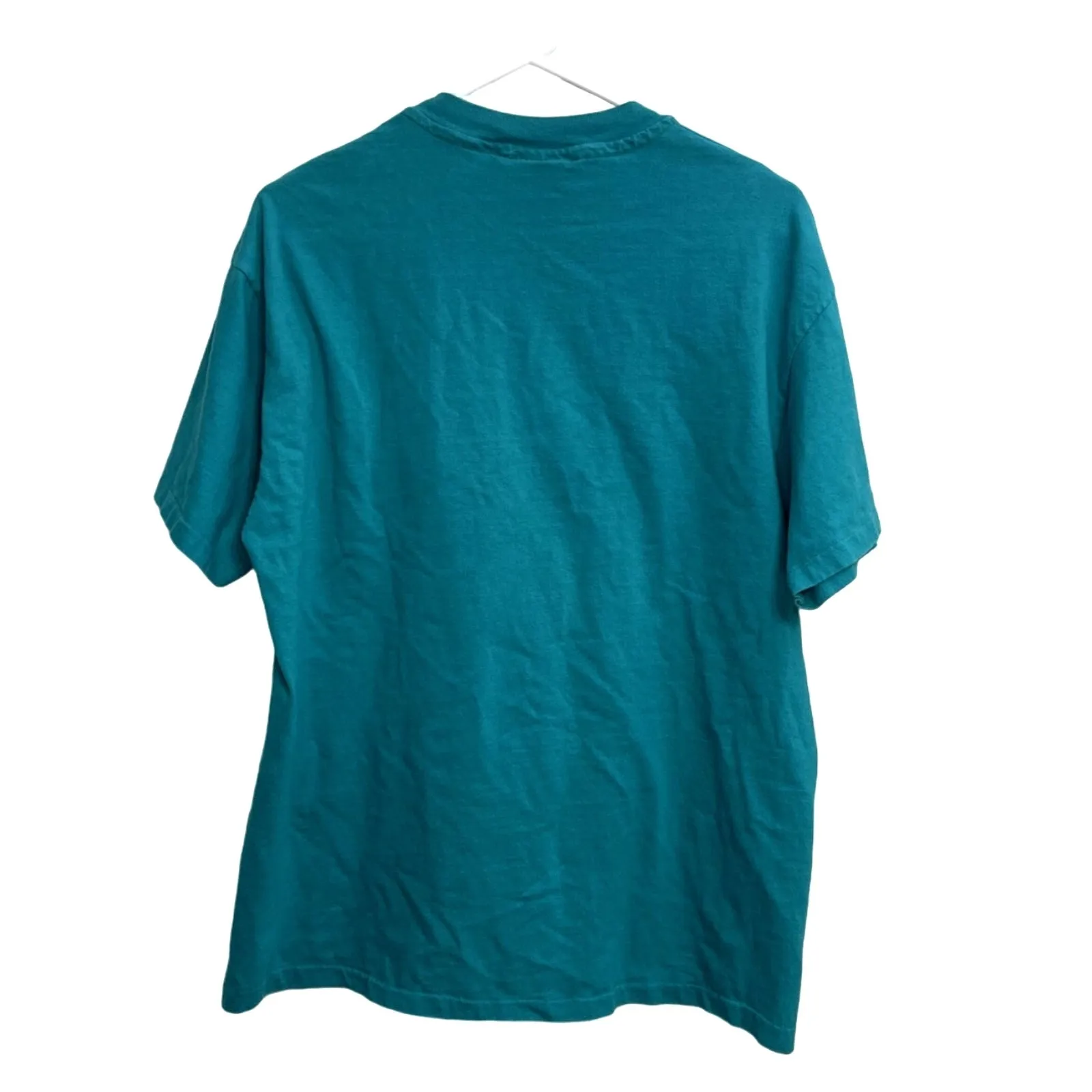 Vintage Single Stitch Carousel‎ Horse Floral Whimsy Romantic Shirt Size L - Image 2