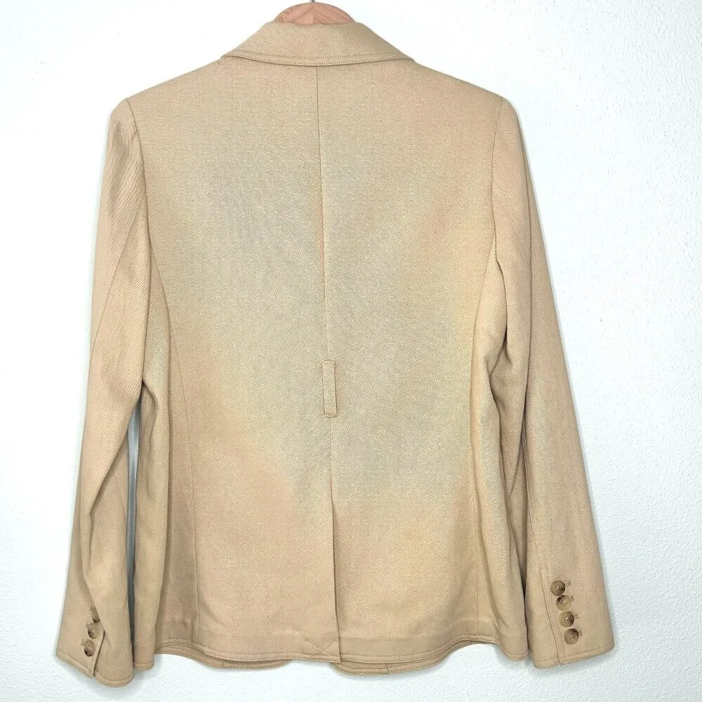 Nili Lotan Hunt Jacket in Khaki Size 4 *NWT* Tan - Image 4