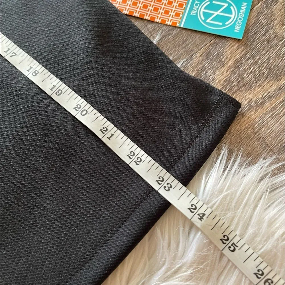 Black Tracy Negoshian Pearl Bell Sleeve Blouse - Image 4