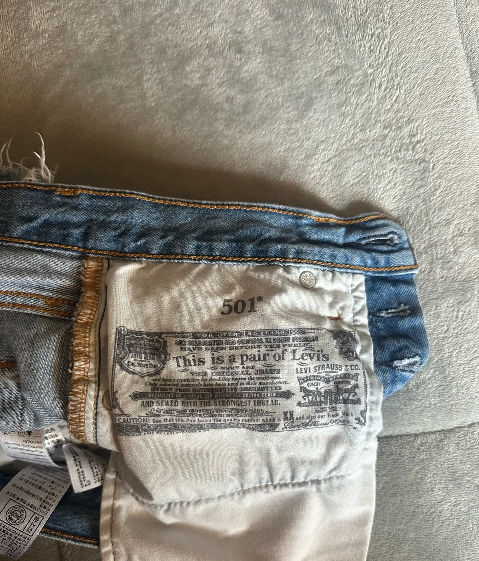 Levi’s 501 Denim Shorts - Image 7