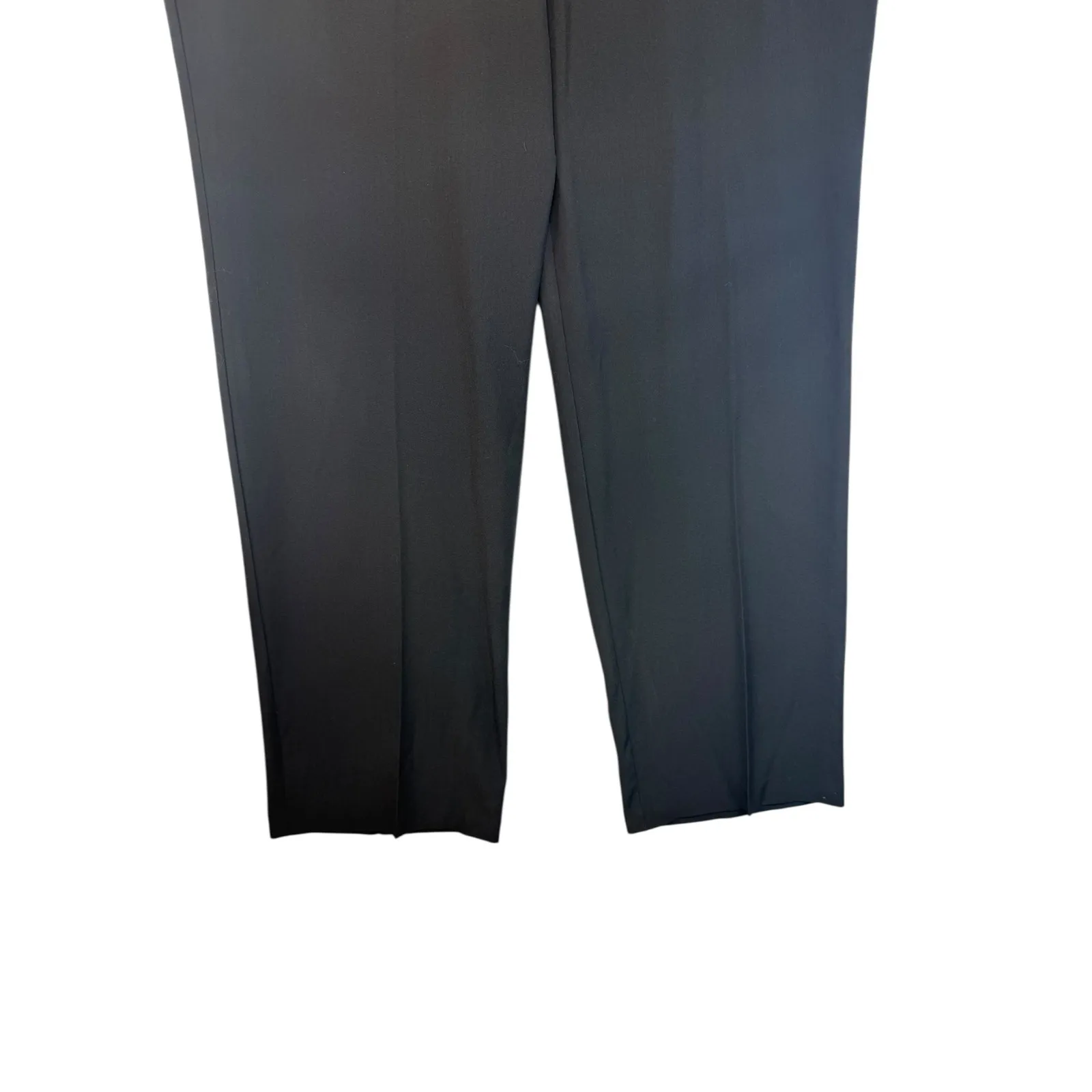 Avenue Women's Black Trouser Cool Hand Straight Leg Pants Classic Size 26T New - Image 4