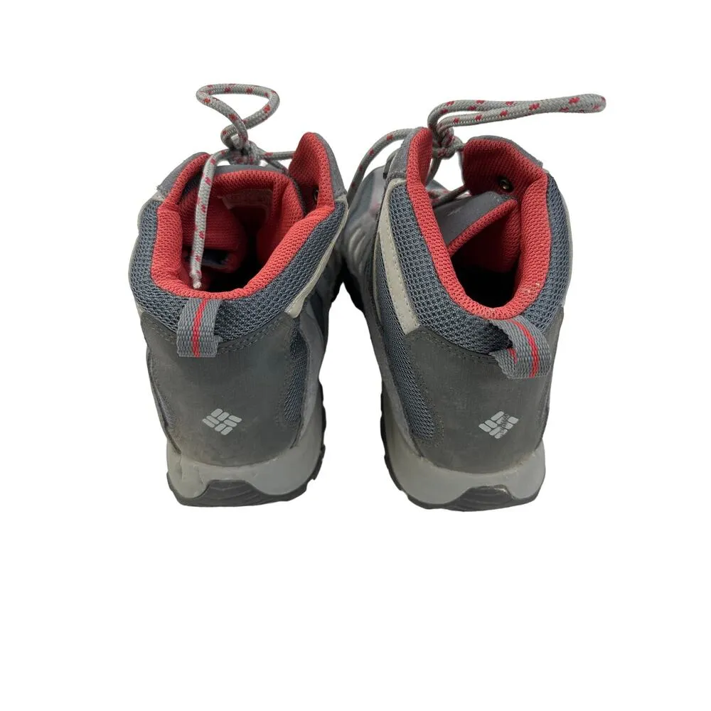 Columbia - Crestwood Mid Waterproof Hiking Boots in Graphite Gray - Image 5