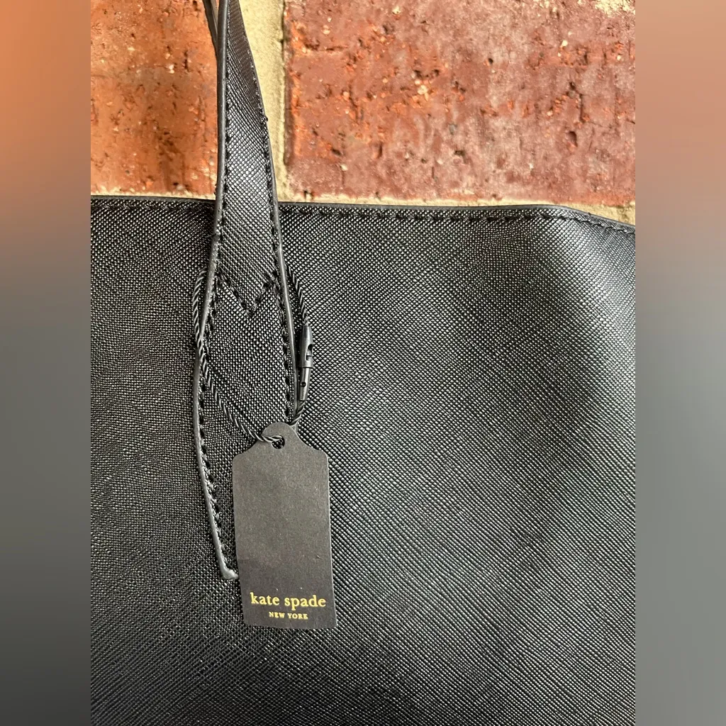 Kate Spade Kitt Large Black Tote - Image 6