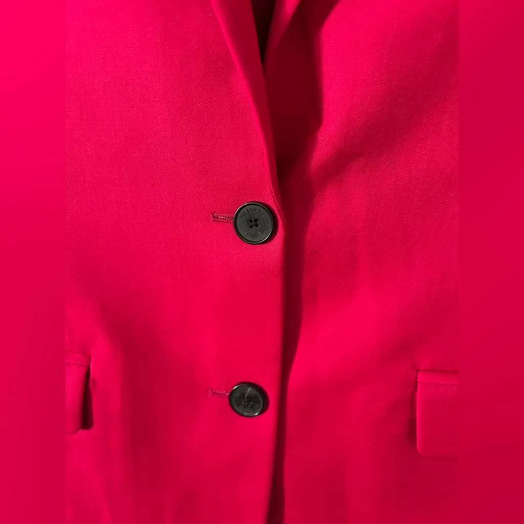 The Kooples PINK CREPE SUIT JACKET sz 38 (M) - Image 5