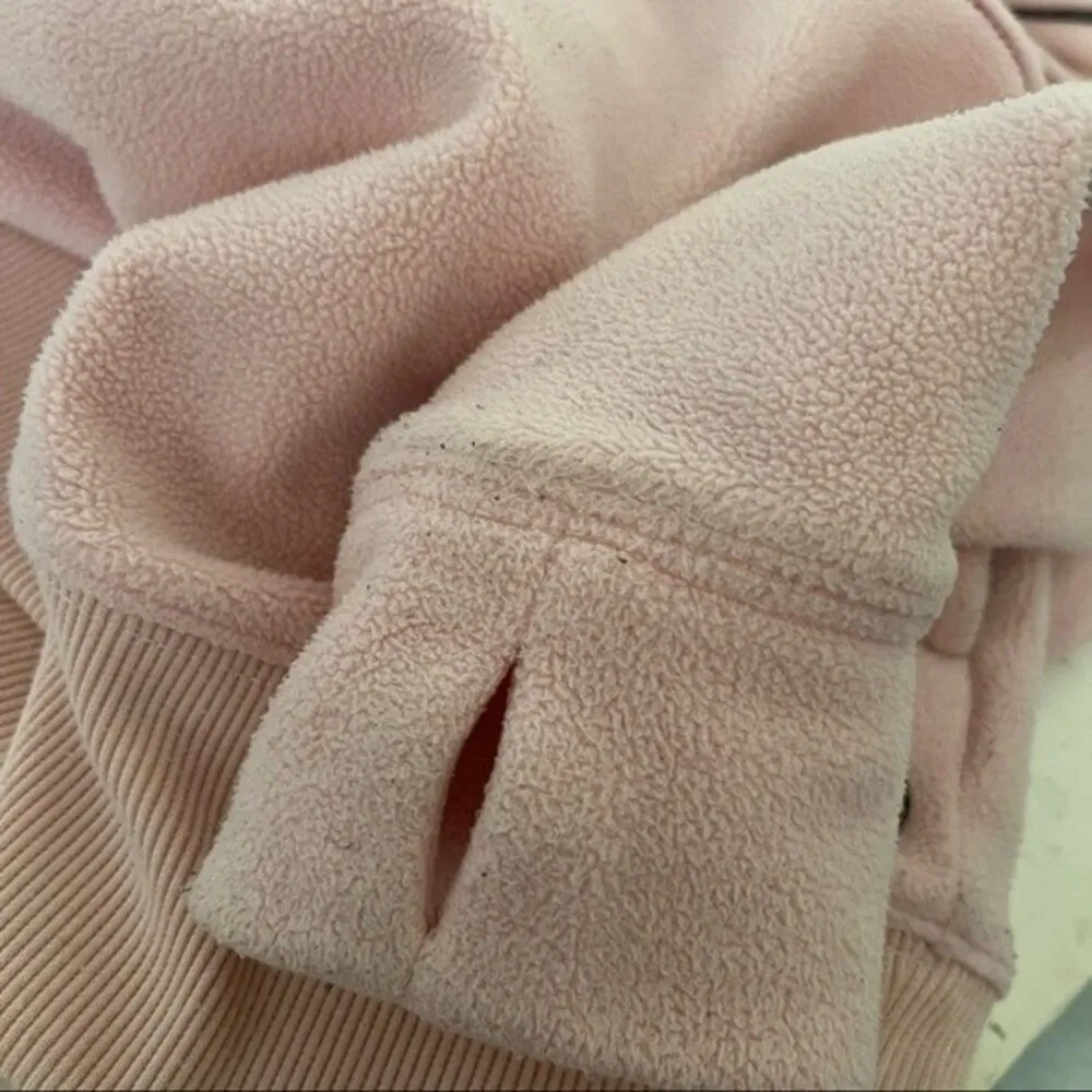 BURTON Fleece Pullover Snowboard Quarter Zip Pink Womehs Size Small - Image 9